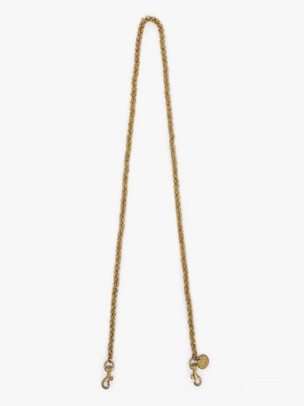 Clare V. Thick Brass Chain Crossbody Strap